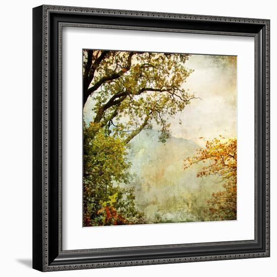 Autumn - Artwork In Painting Style-Maugli-l-Framed Art Print