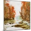 Autumn at Firemen's Park-Bruce Nawrocke-Mounted Art Print