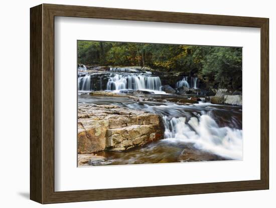 Autumn at Jackson Falls, Jackson, New Hampshire, USA-Michel Hersen-Framed Photographic Print