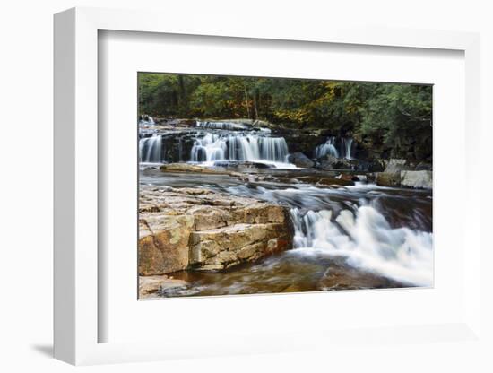 Autumn at Jackson Falls, Jackson, New Hampshire, USA-Michel Hersen-Framed Photographic Print