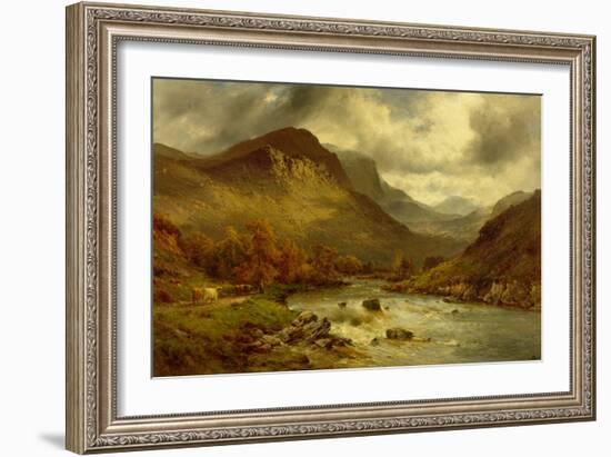 Autumn at Selkirk-Alfred de Breanski-Framed Giclee Print