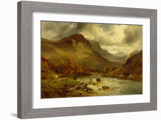 Autumn at Selkirk-Alfred de Breanski-Framed Giclee Print