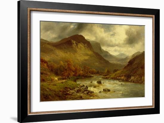 Autumn at Selkirk-Alfred de Breanski-Framed Giclee Print