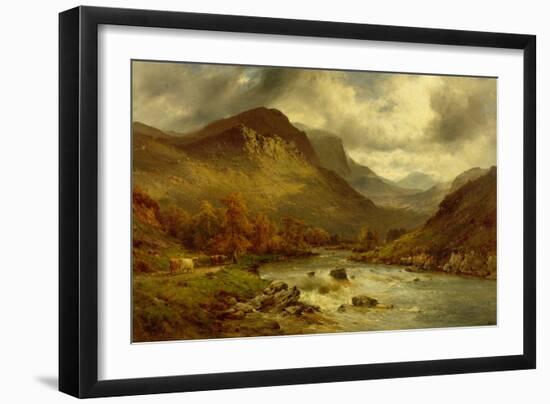 Autumn at Selkirk-Alfred de Breanski-Framed Giclee Print