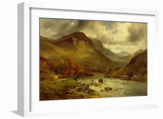 Autumn at Selkirk-Alfred de Breanski-Framed Giclee Print