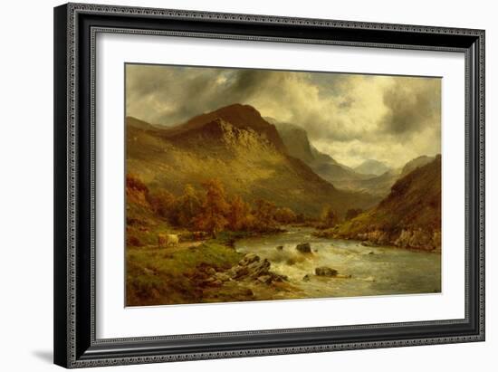 Autumn at Selkirk-Alfred de Breanski-Framed Giclee Print