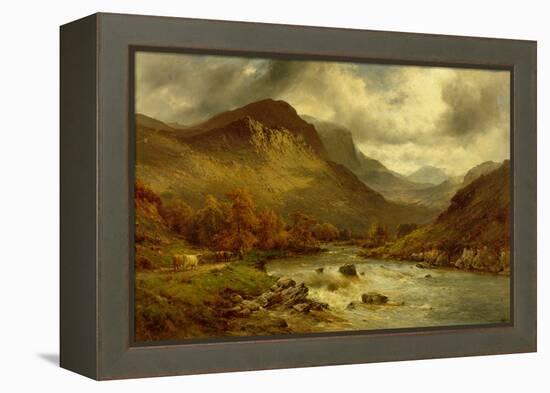 Autumn at Selkirk-Alfred de Breanski-Framed Premier Image Canvas