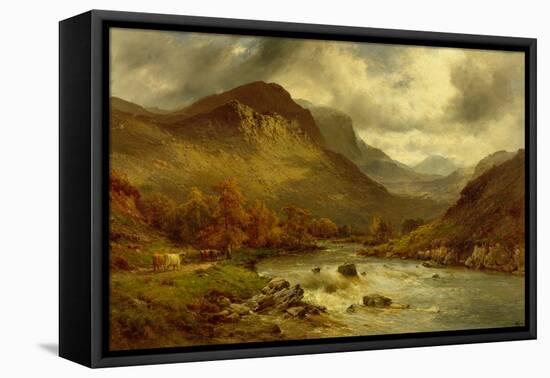 Autumn at Selkirk-Alfred de Breanski-Framed Premier Image Canvas