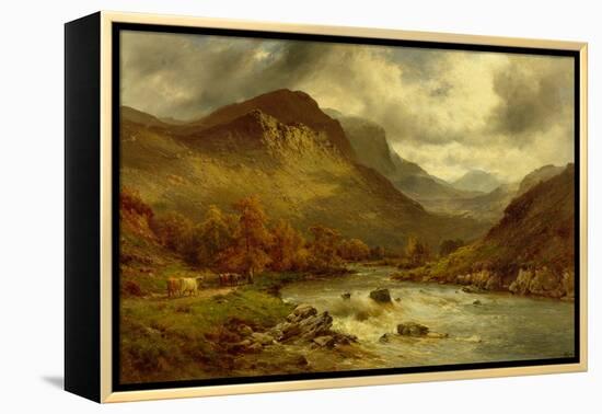 Autumn at Selkirk-Alfred de Breanski-Framed Premier Image Canvas