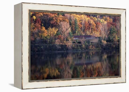 Autumn at Taliesin Visitor Center, Stevens Point, Spring Green, Wisconsin, 1953-Patrick Grehan-Framed Premier Image Canvas