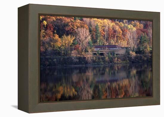 Autumn at Taliesin Visitor Center, Stevens Point, Spring Green, Wisconsin, 1953-Patrick Grehan-Framed Premier Image Canvas