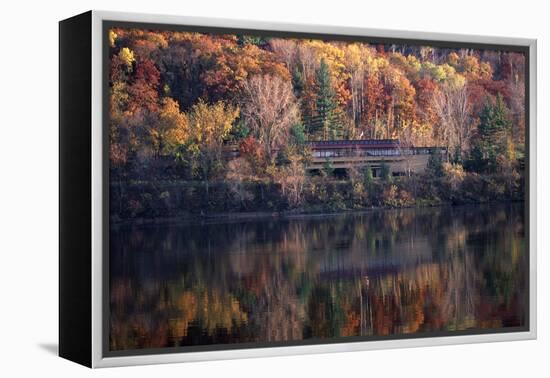 Autumn at Taliesin Visitor Center, Stevens Point, Spring Green, Wisconsin, 1953-Patrick Grehan-Framed Premier Image Canvas