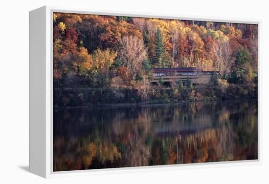 Autumn at Taliesin Visitor Center, Stevens Point, Spring Green, Wisconsin, 1953-Patrick Grehan-Framed Premier Image Canvas