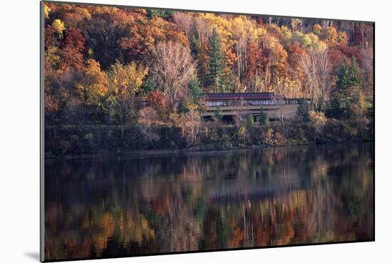 Autumn at Taliesin Visitor Center, Stevens Point, Spring Green, Wisconsin, 1953-Patrick Grehan-Mounted Photographic Print