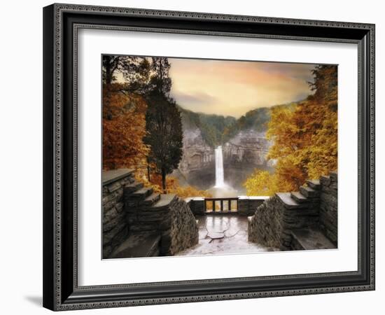 Autumn at Taughannock-Jessica Jenney-Framed Giclee Print