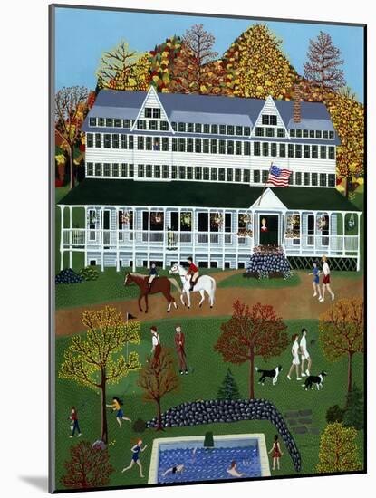 Autumn at the Eagle-Susan Henke Fine Art-Mounted Giclee Print