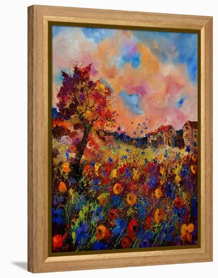 Autumn Atmosphere-Pol Ledent-Framed Stretched Canvas