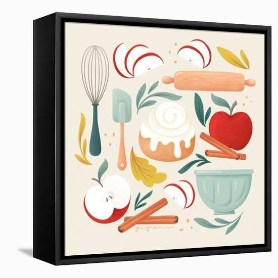 Autumn Baking-Gia Graham-Framed Stretched Canvas