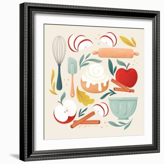 Autumn Baking-Gia Graham-Framed Art Print