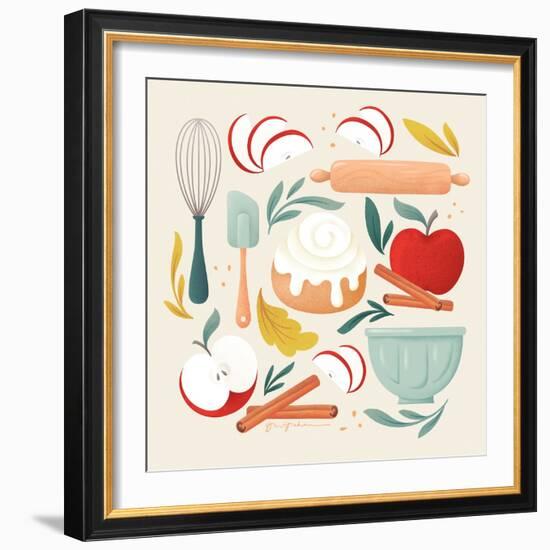 Autumn Baking-Gia Graham-Framed Art Print