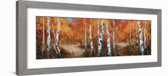 Autumn Birch II-Art Fronckowiak-Framed Art Print