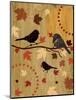 Autumn Birds-Bee Sturgis-Mounted Art Print