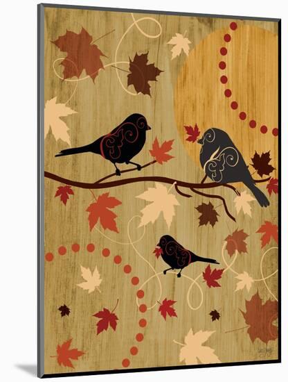 Autumn Birds-Bee Sturgis-Mounted Art Print