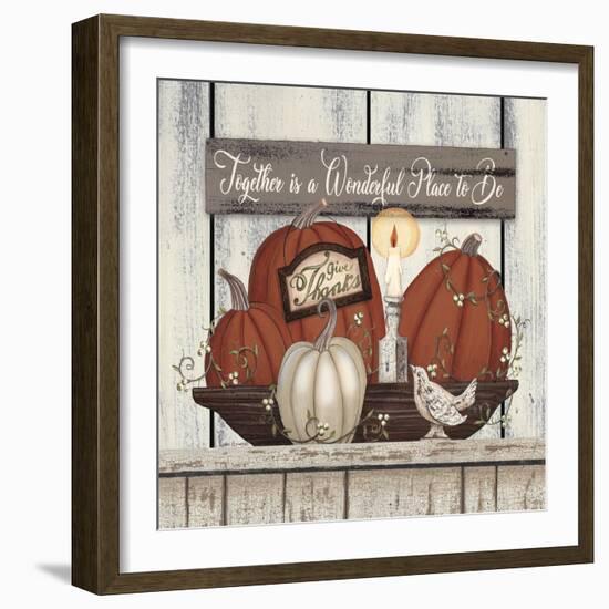 Autumn Blessings-Linda Spivey-Framed Art Print