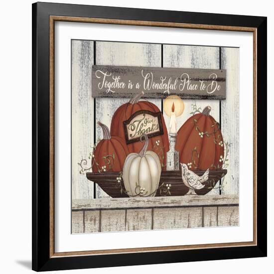 Autumn Blessings-Linda Spivey-Framed Art Print