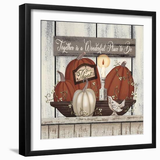 Autumn Blessings-Linda Spivey-Framed Art Print