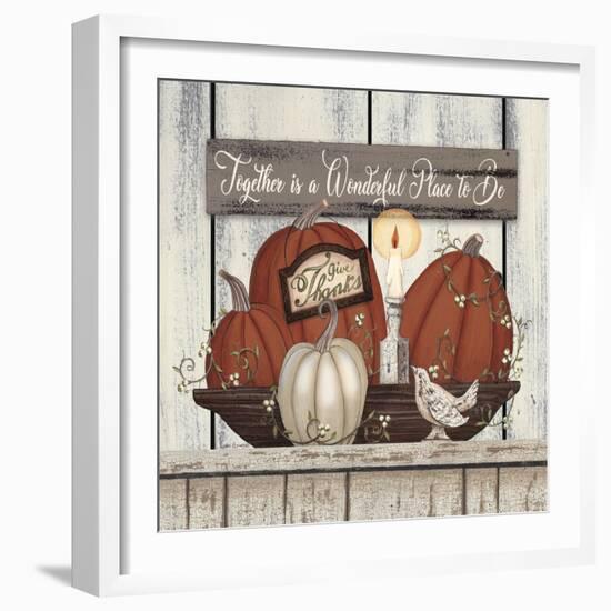 Autumn Blessings-Linda Spivey-Framed Art Print