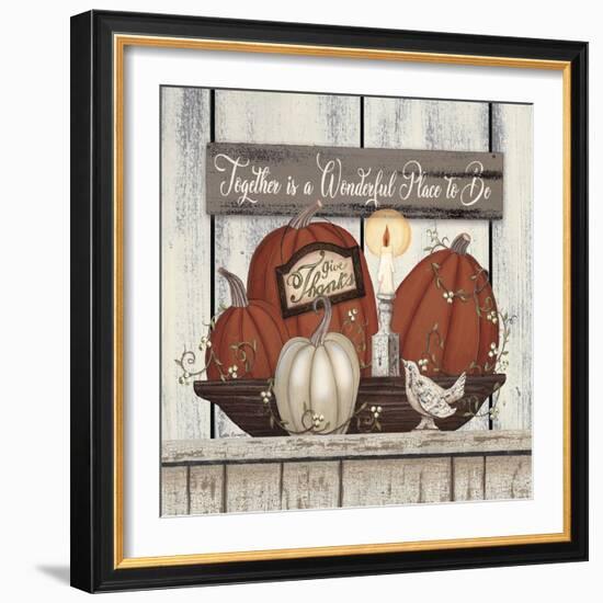 Autumn Blessings-Linda Spivey-Framed Art Print