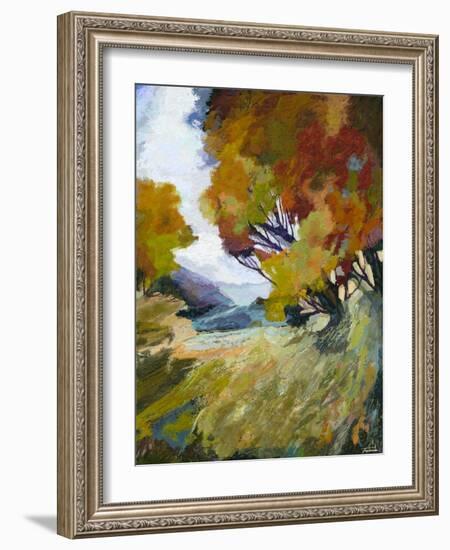 Autumn Bloom II-Michael Tienhaara-Framed Art Print