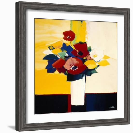 Autumn Blooms 4-Monestier-Framed Giclee Print