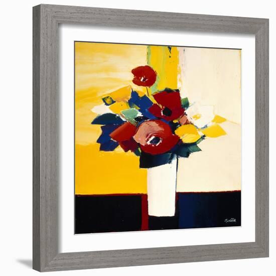 Autumn Blooms 4-Monestier-Framed Giclee Print