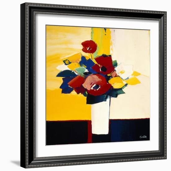 Autumn Blooms 4-Monestier-Framed Giclee Print