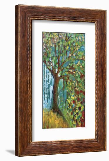 Autumn Blue-Jennifer Lommers-Framed Art Print