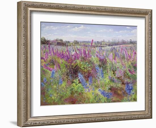 Autumn Bonfire, 1991-Timothy Easton-Framed Giclee Print