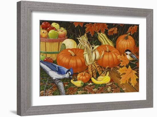 Autumn Bounty-William Vanderdasson-Framed Giclee Print