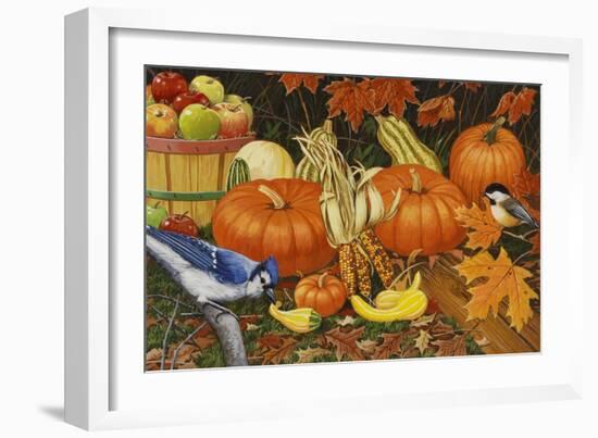 Autumn Bounty-William Vanderdasson-Framed Giclee Print