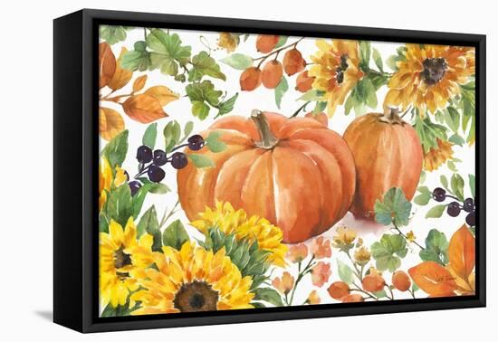 Autumn Breeze III-Leslie Trimbach-Framed Stretched Canvas