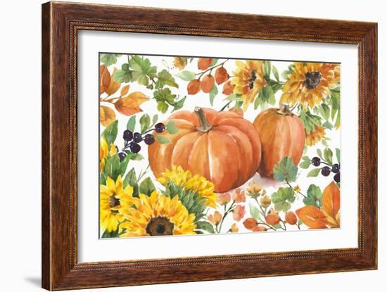 Autumn Breeze III-Leslie Trimbach-Framed Art Print