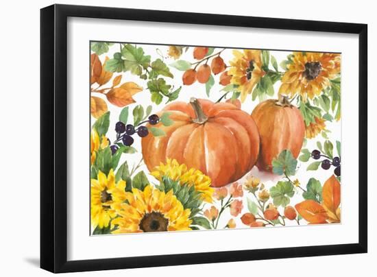 Autumn Breeze III-Leslie Trimbach-Framed Art Print