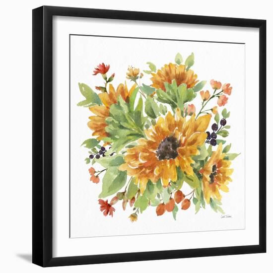 Autumn Breeze V-Leslie Trimbach-Framed Art Print