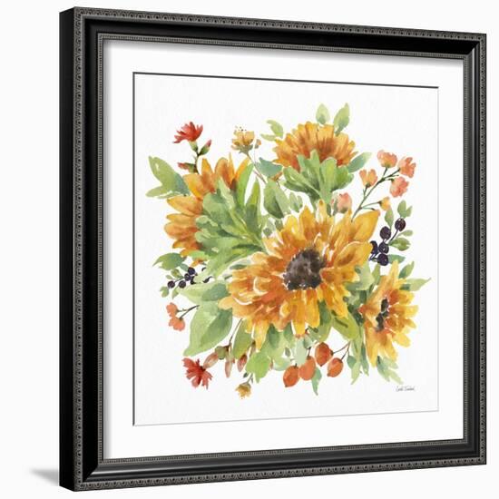 Autumn Breeze V-Leslie Trimbach-Framed Art Print