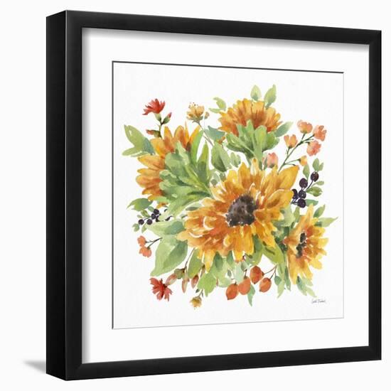 Autumn Breeze V-Leslie Trimbach-Framed Art Print