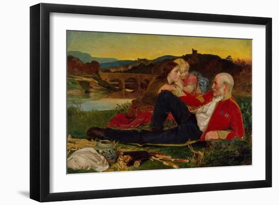 Autumn, C.1860-62 (Oil on Panel)-Anthony Frederick Augustus Sandys-Framed Giclee Print