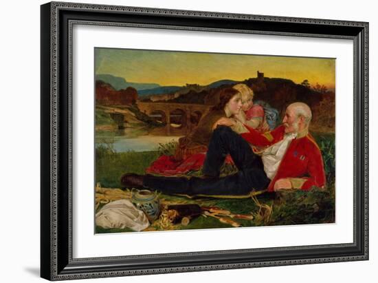 Autumn, C.1860-62 (Oil on Panel)-Anthony Frederick Augustus Sandys-Framed Giclee Print