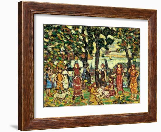 Autumn, Ca. 1918-1923-Maurice Brazil Prendergast-Framed Giclee Print