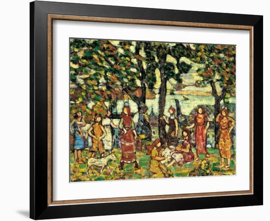 Autumn, Ca. 1918-1923-Maurice Brazil Prendergast-Framed Giclee Print